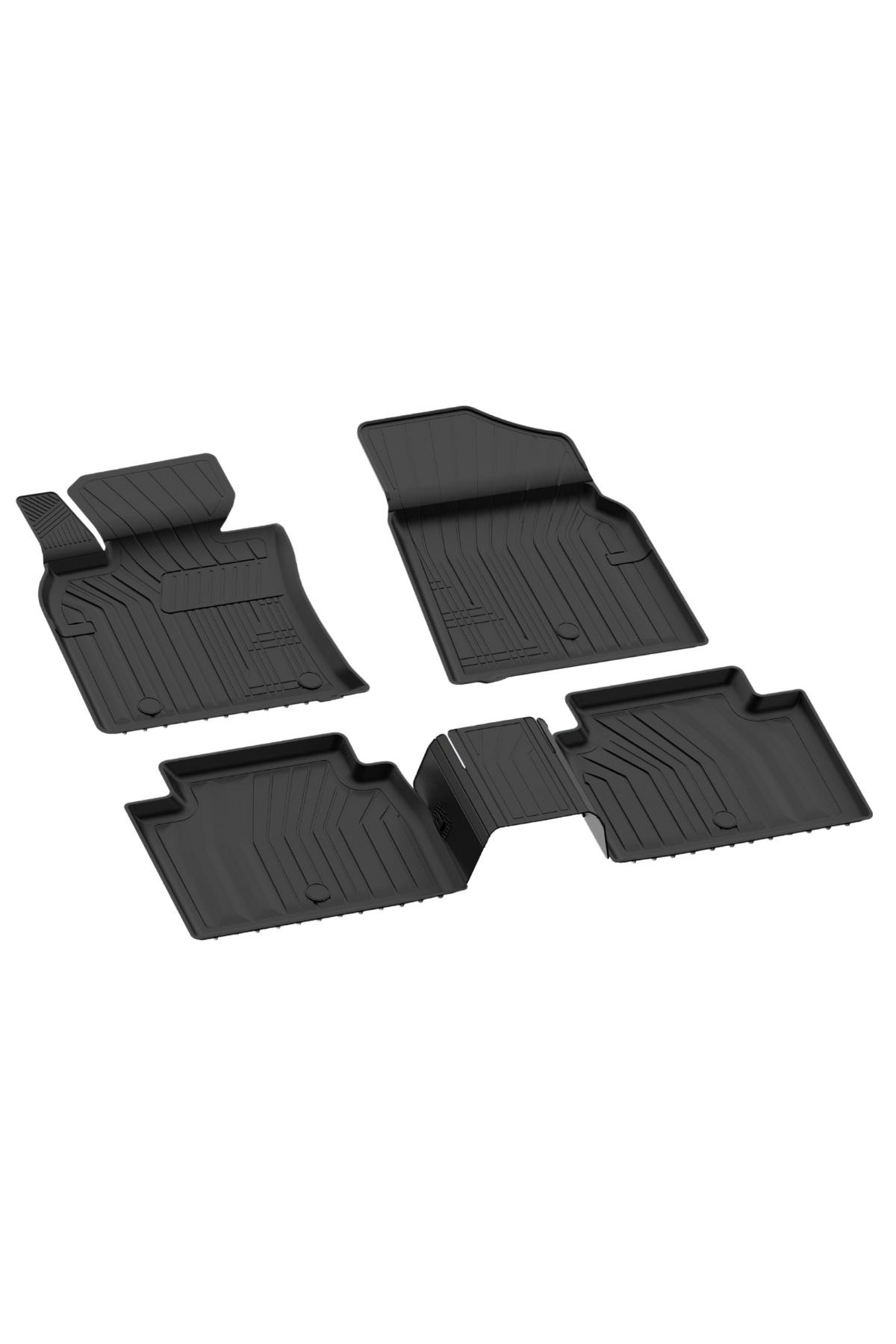 Sahler Toyota Camry 2017-2023 Uyumlu 4.5D Havuzlu Siyah Oto Paspas Takımı - KolayOto