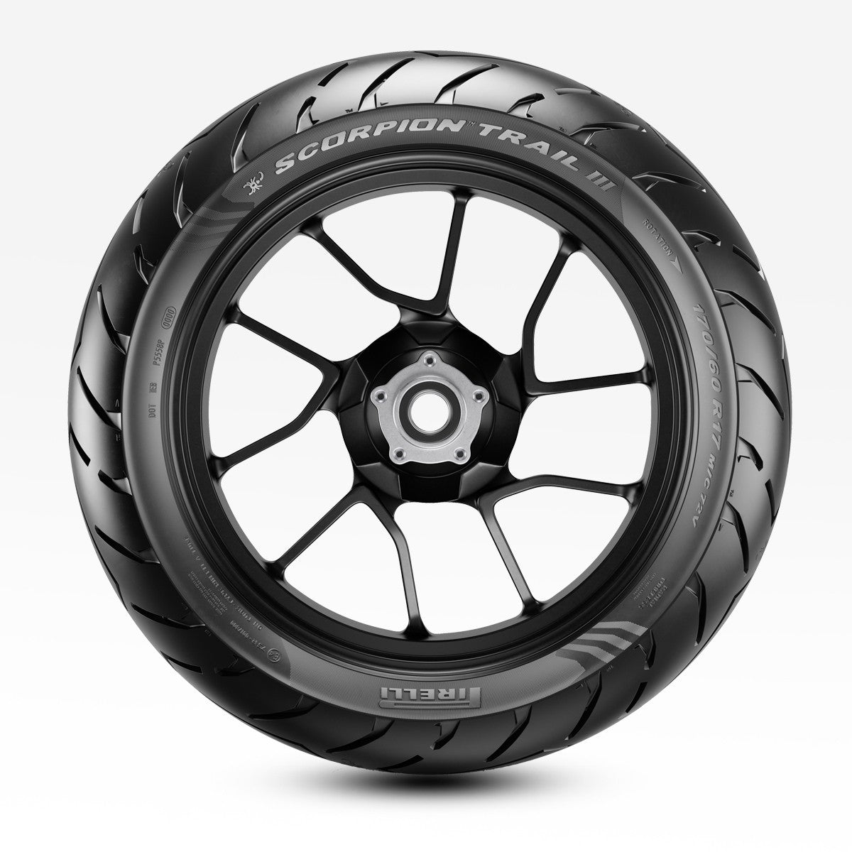 Pirelli Scorpion Trail III Honda Africa Twin Adventure Sport 110/80R19 ve 150/70ZR18 Motosiklet Ön-Arka Takım Lastiği - KolayOto