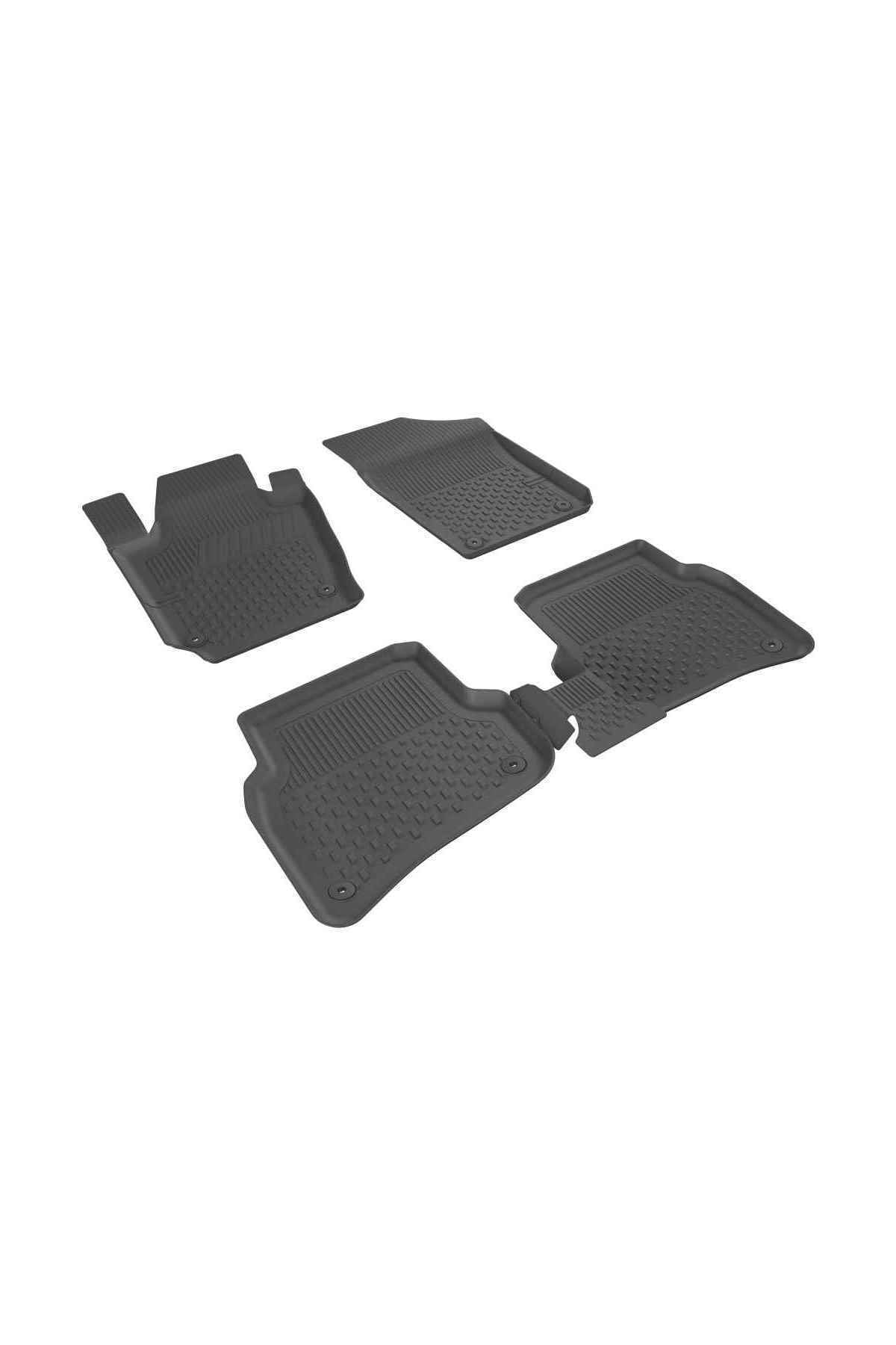 Sahler Skoda Fabia 2007-2014 Uyumlu 4.5D Havuzlu Siyah Oto Paspas Takımı - KolayOto