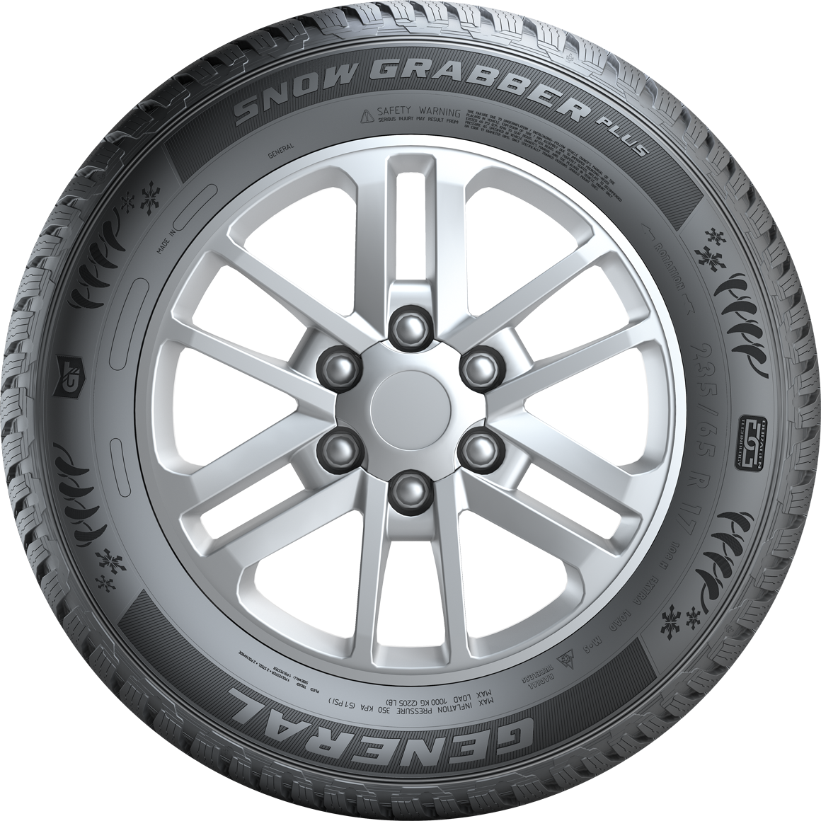 General Tire Snow Grabber Plus 215/50R18 92V XL - KolayOto