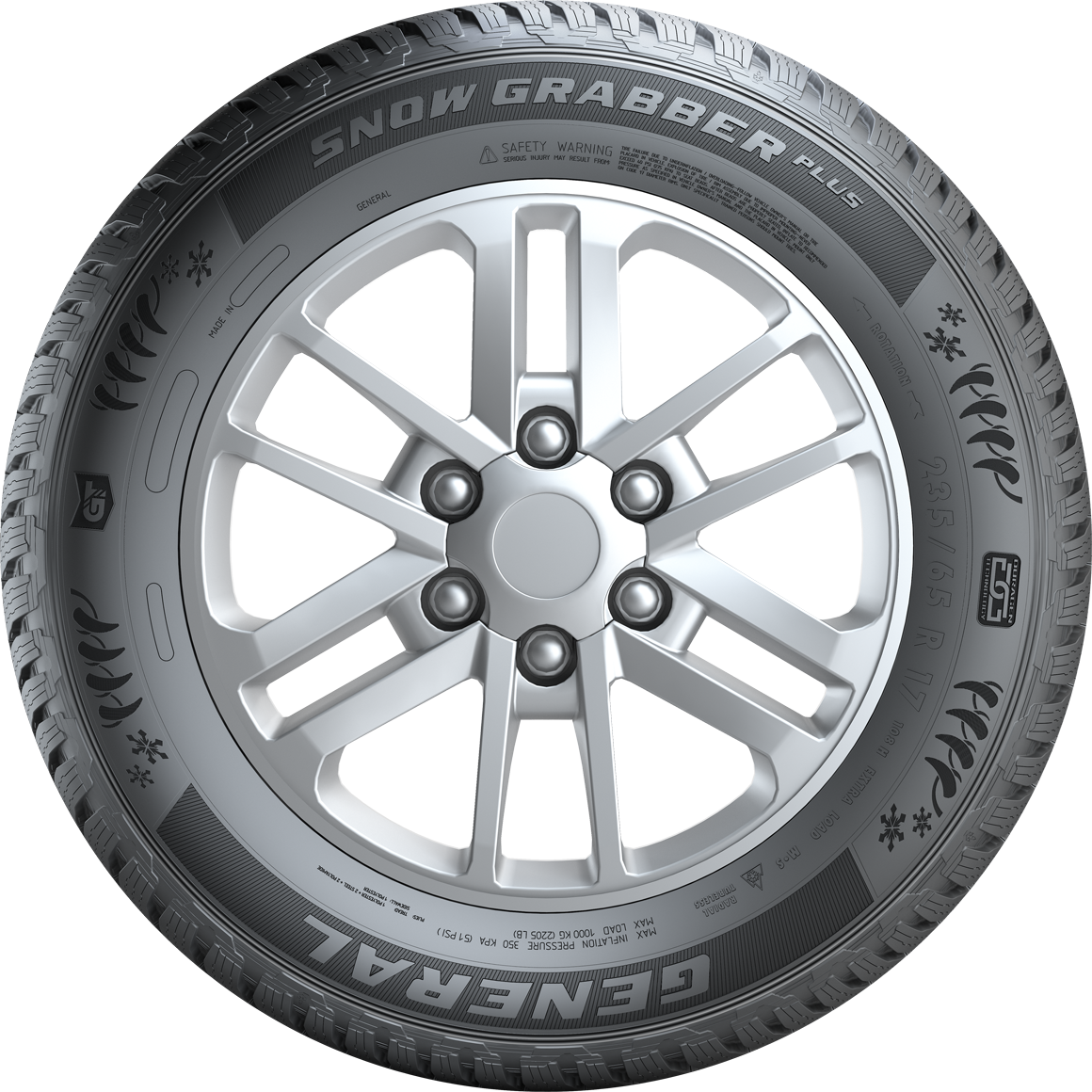 General Tire Snow Grabber Plus 245/70R16 107T - KolayOto
