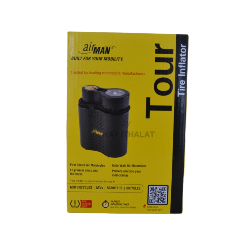 AirMan Tour US Moto Kompresör - KolayOto