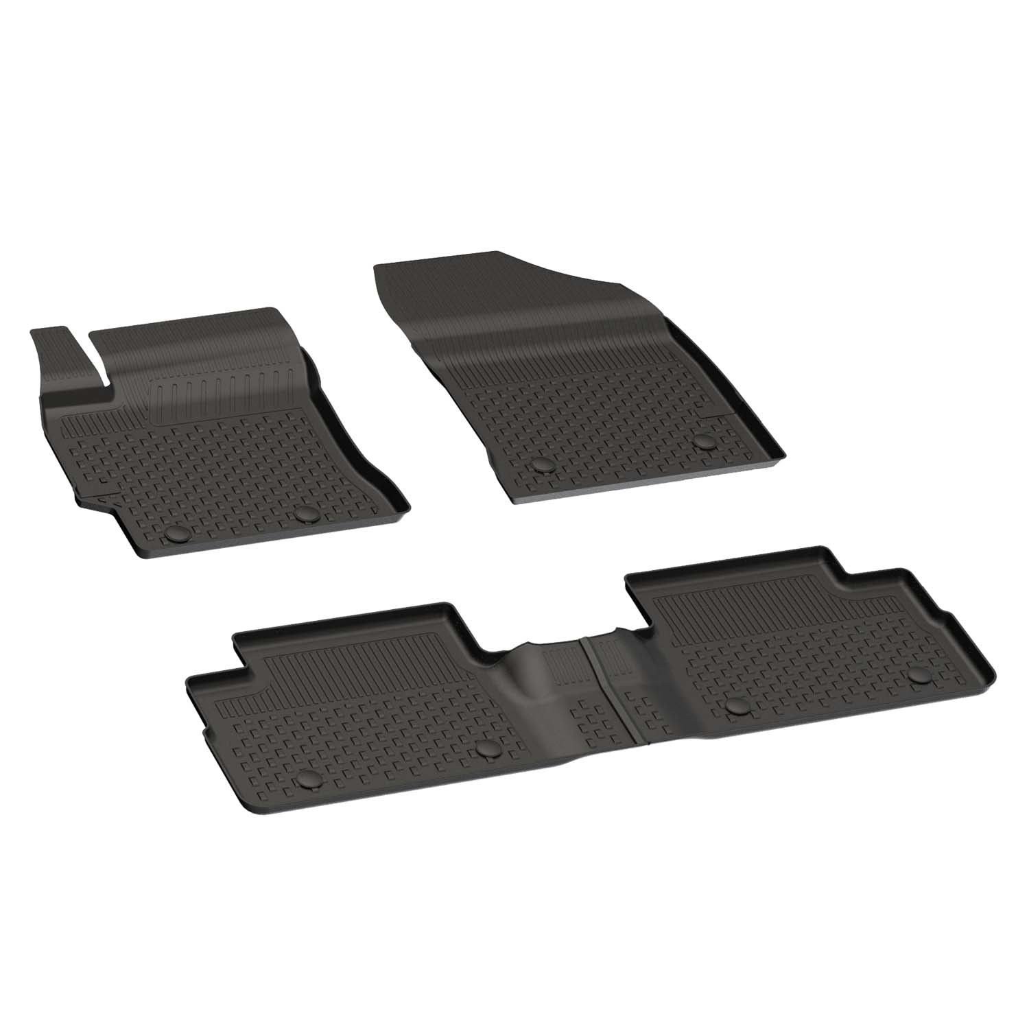 Sahler Toyota Auris 2013-2020 Uyumlu 4.5D Havuzlu Siyah Oto Paspas Takımı - KolayOto