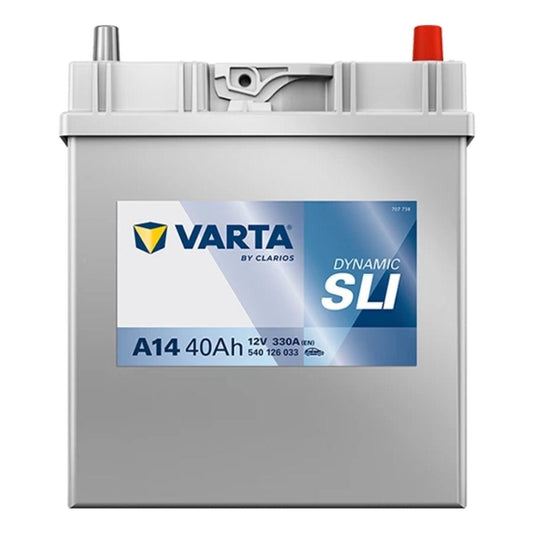 Varta Blue Dynamic A14 12V 40 Ah 330A (EN) İnce Kutup Akü