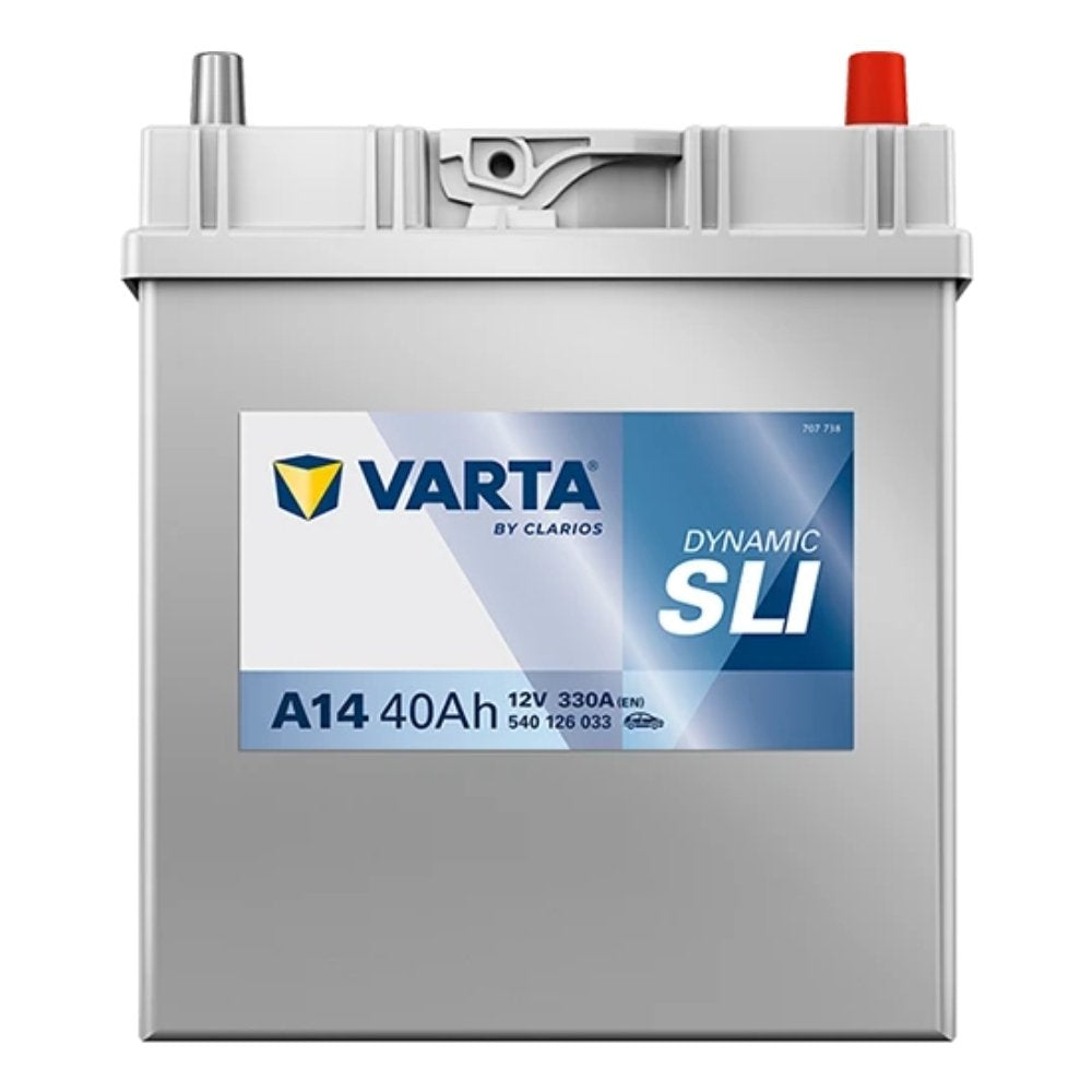 Varta Blue Dynamic A14 12V 40 Ah 330A (EN) İnce Kutup Akü