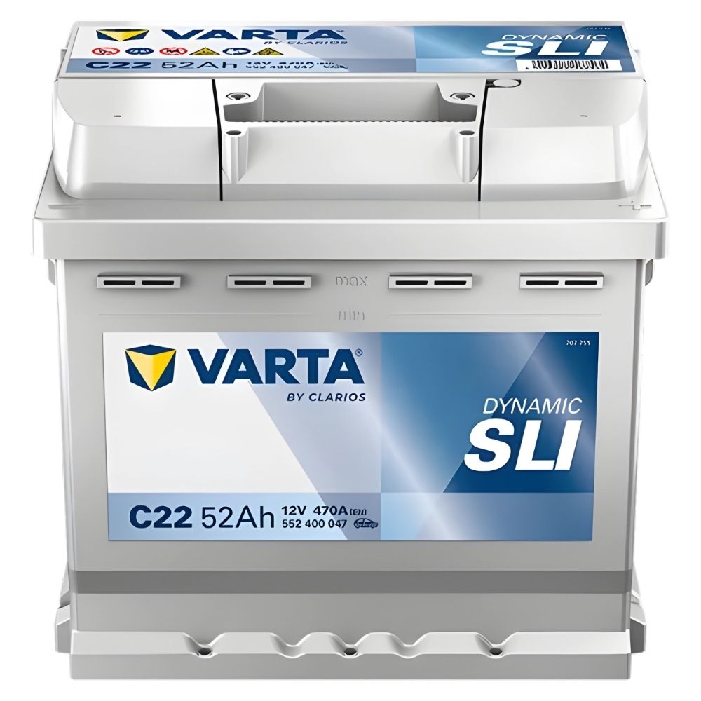 Varta Blue Dynamic C22 12V 52 Ah 470A (EN) Akü