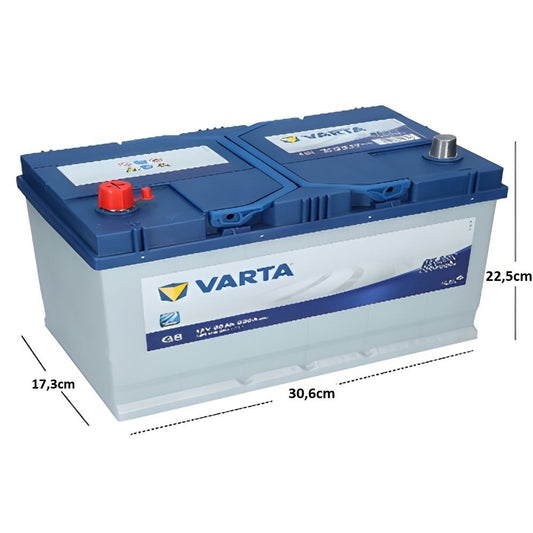 Varta Blue Dynamic G8 12V 95 Ah 830A (EN) Ters Kutup Akü Modelleri