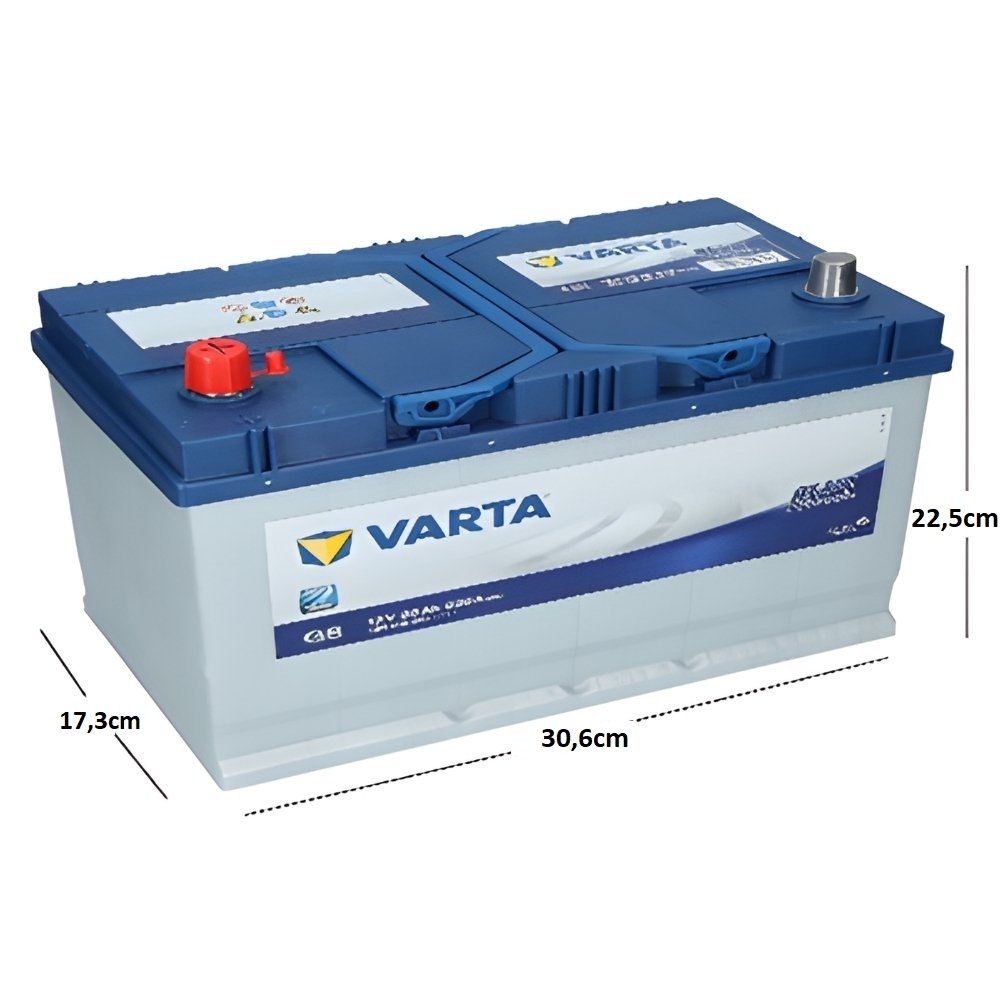 Varta Blue Dynamic G8 12V 95 Ah 830A (EN) Ters Kutup Akü Modelleri