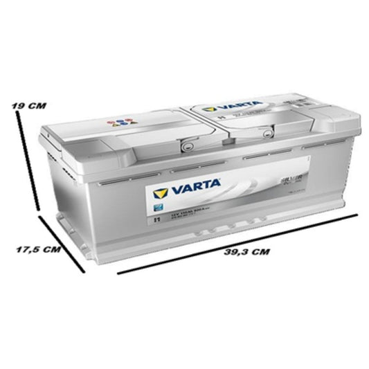 Varta Silver Dynamic I1 12V 110 Ah 920CCA Akü Modelleri