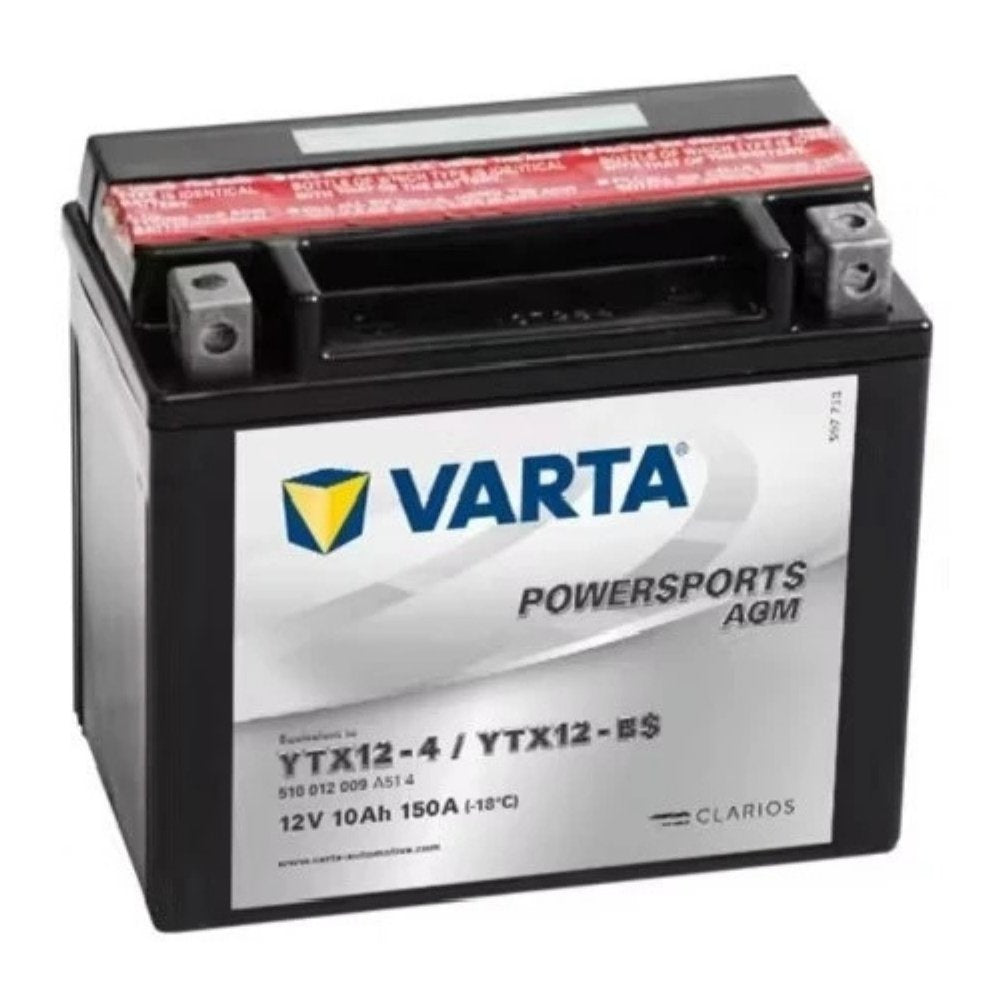 Varta Powersports YTX12-BS AGM Start-Stop 12V 10 Ah Motosiklet Aküsü