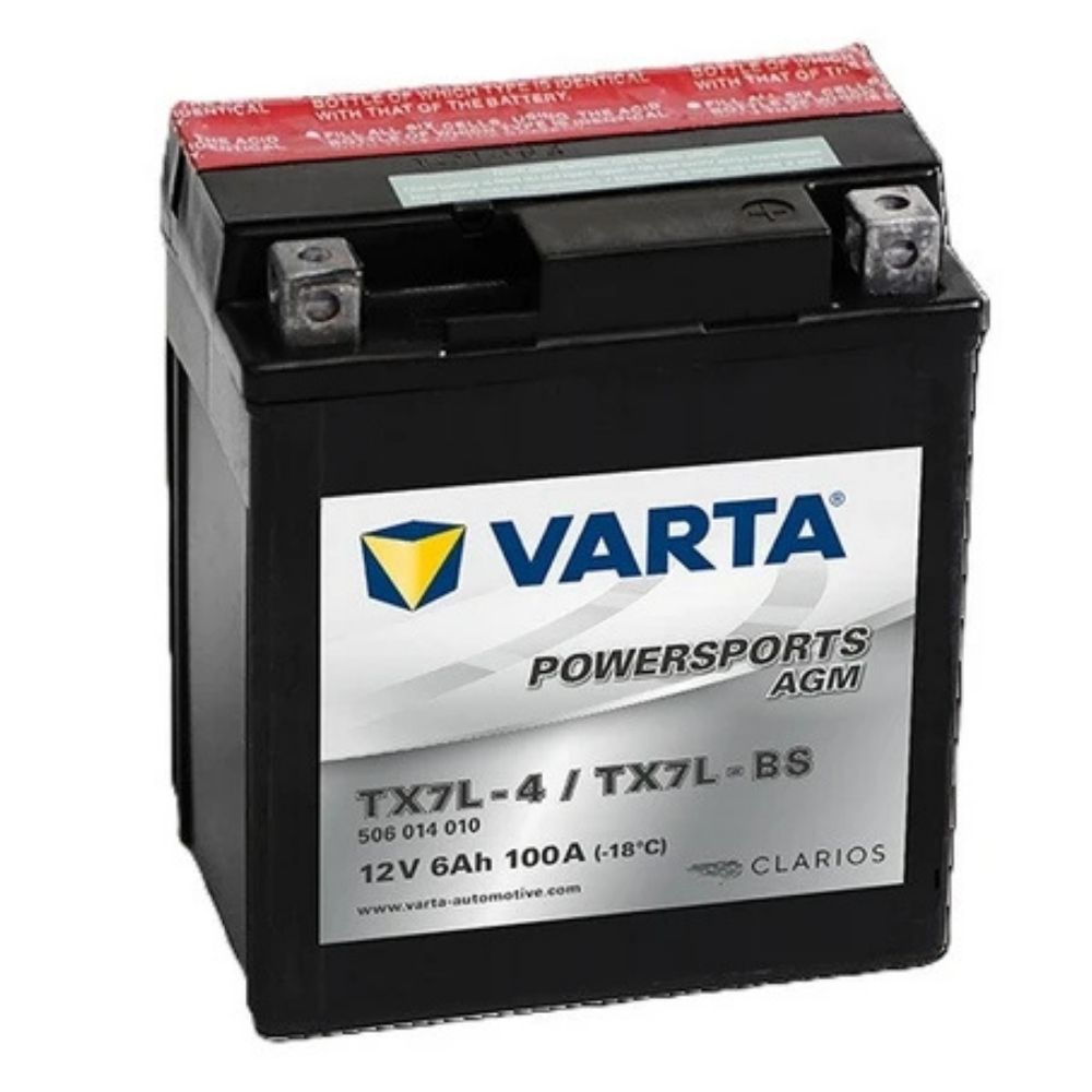 Varta Powersports YTX7L-BS AGM Start-Stop 12V 6 Ah Motosiklet Aküsü