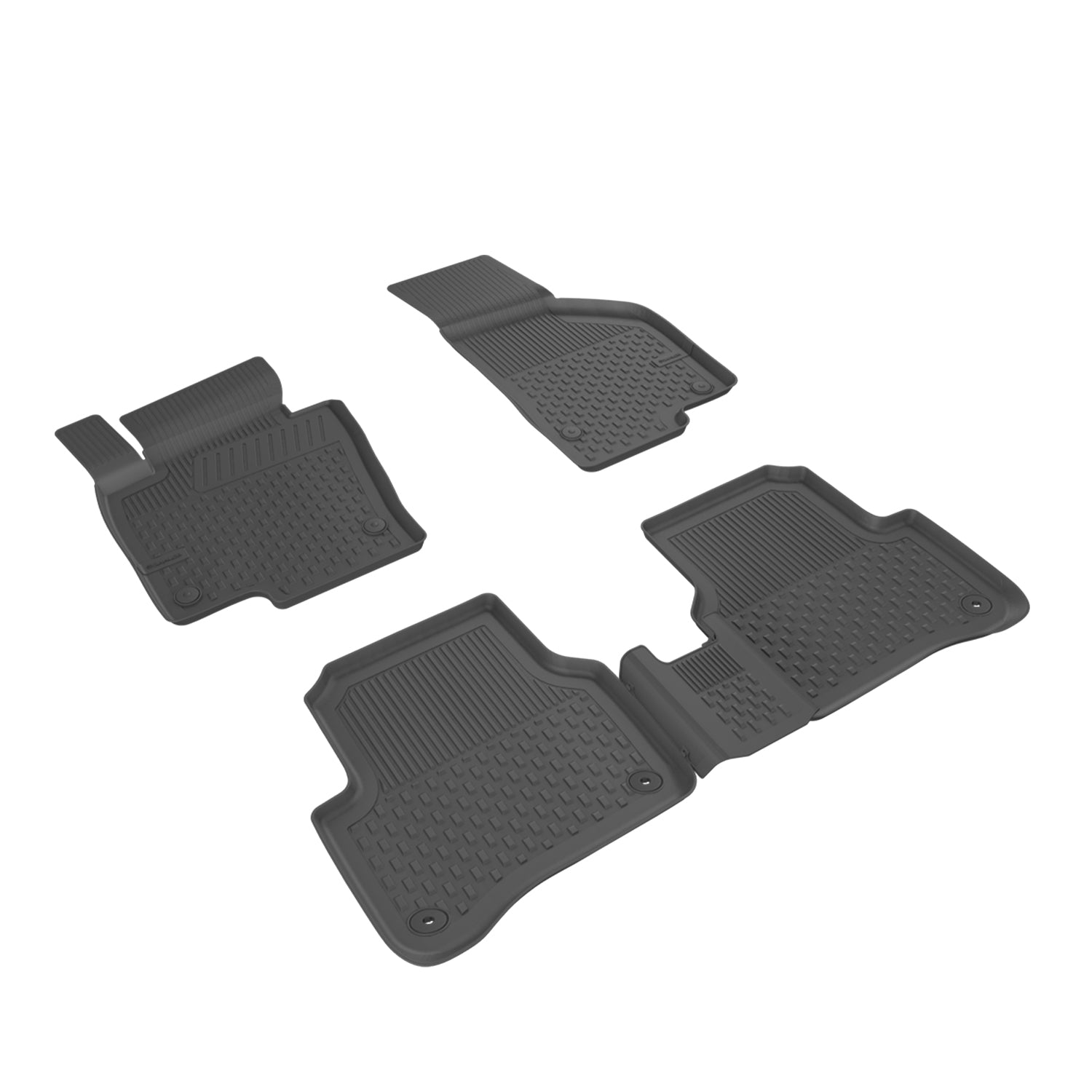 Sahler Volkswagen Passat B7 2010-2014 Uyumlu 4.5D Havuzlu Siyah Oto Paspas Takımı - KolayOto