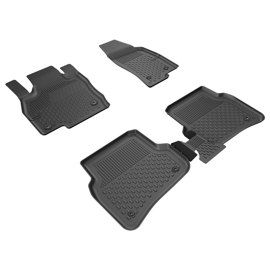 Sahler Volkswagen Polo 2017+ Uyumlu 4.5D Havuzlu Siyah Oto Paspas Takımı - KolayOto