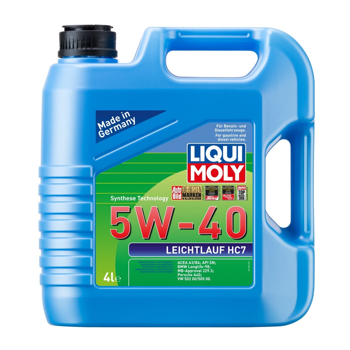 Liqui Moly Leichtlauf HC7 5W40 Motor Yağı (4 Litre) - 1382 - KolayOto