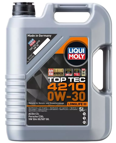 Liqui Moly Top Tec 4210 0W30 Motor Yağı (5 Litre) - 21605 - KolayOto