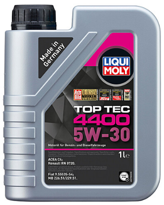 Liqui Moly Top Tec 4400 5W30 Motor Yağı (1 Litre) - 2319 - KolayOto