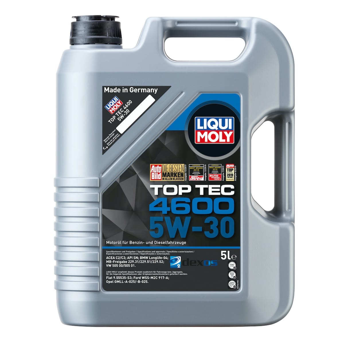 Liqui Moly Top Tec 4600 Dexos2 5W30 Motor Yağı (5 Litre) - 2316 - KolayOto