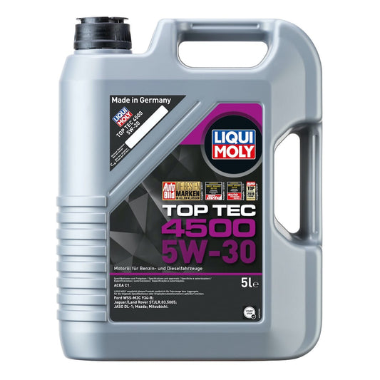 Liqui Moly Top Tec 4500 5W30 Motor Yağı (5 Litre) - 2318 - KolayOto