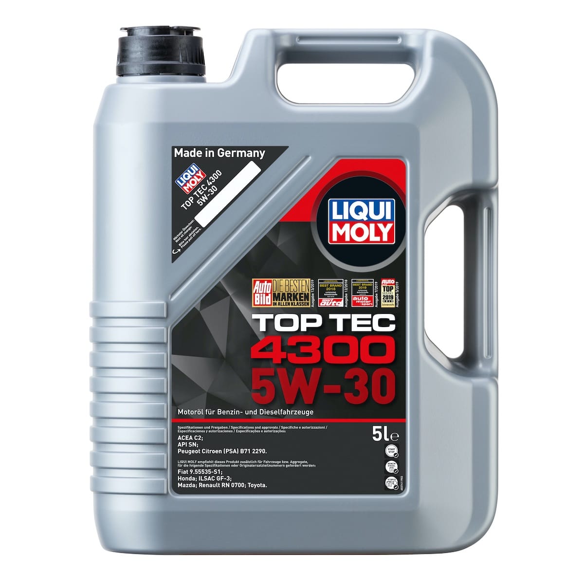 Liqui Moly Top Tec 4300 5W30 Motor Yağı (5 Litre) - 2324 - KolayOto