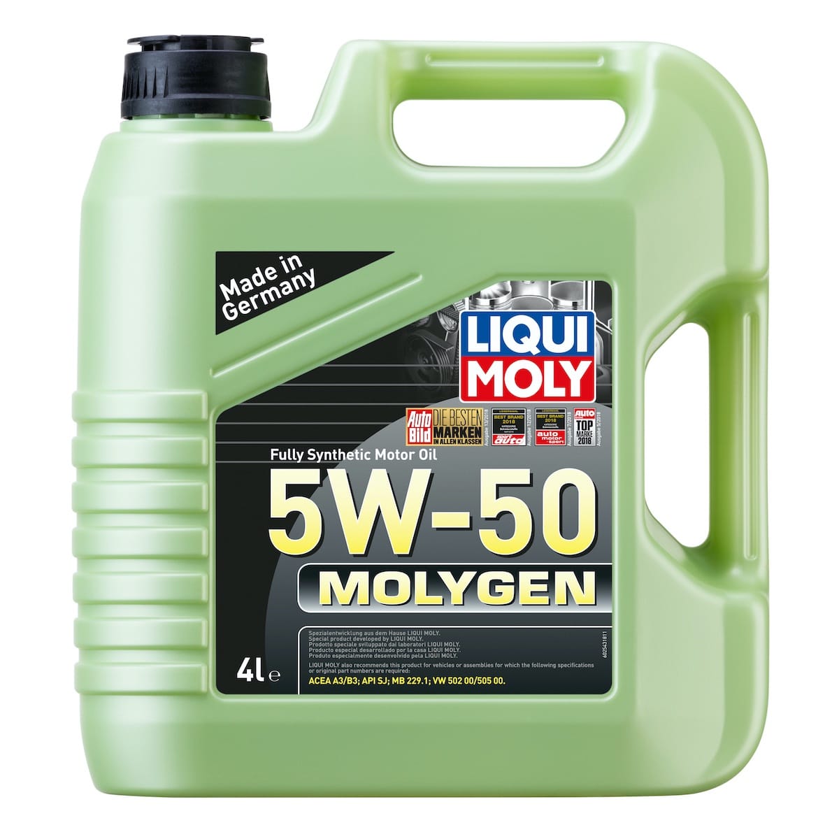 Liqui Moly Molygen New Generation 5W-50 Motor Yağı (4 Litre) - 2543 - KolayOto