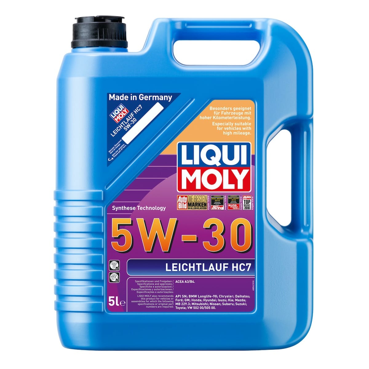 Liqui Moly Leichtlauf HC7 5W30 Motor Yağı (5 Litre) - 8542 - KolayOto