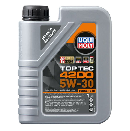 Liqui Moly Top Tec 4200 5W30 (1 Litre) - 8972 - KolayOto