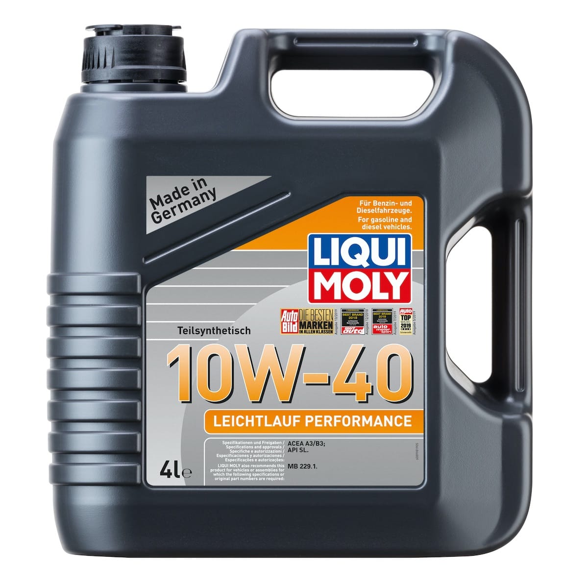 Liqui Moly Leichtlauf Performance 10W40 Motor Yağı (4 Litre) - 8998 - KolayOto