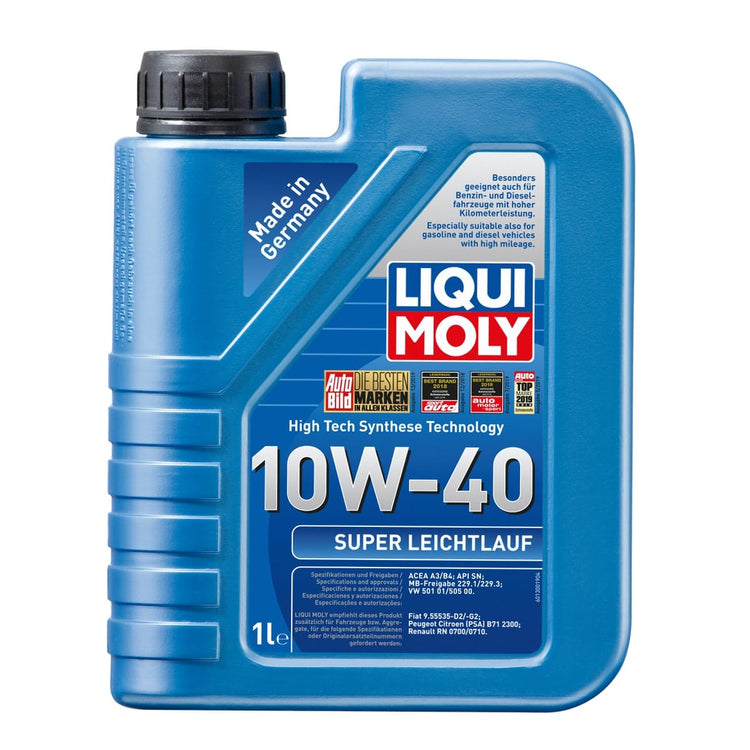 Liqui Moly Super Leichtlauf 10W40 0 Sentetik Motor Yağı (1 Litre) - 9503 - KolayOto