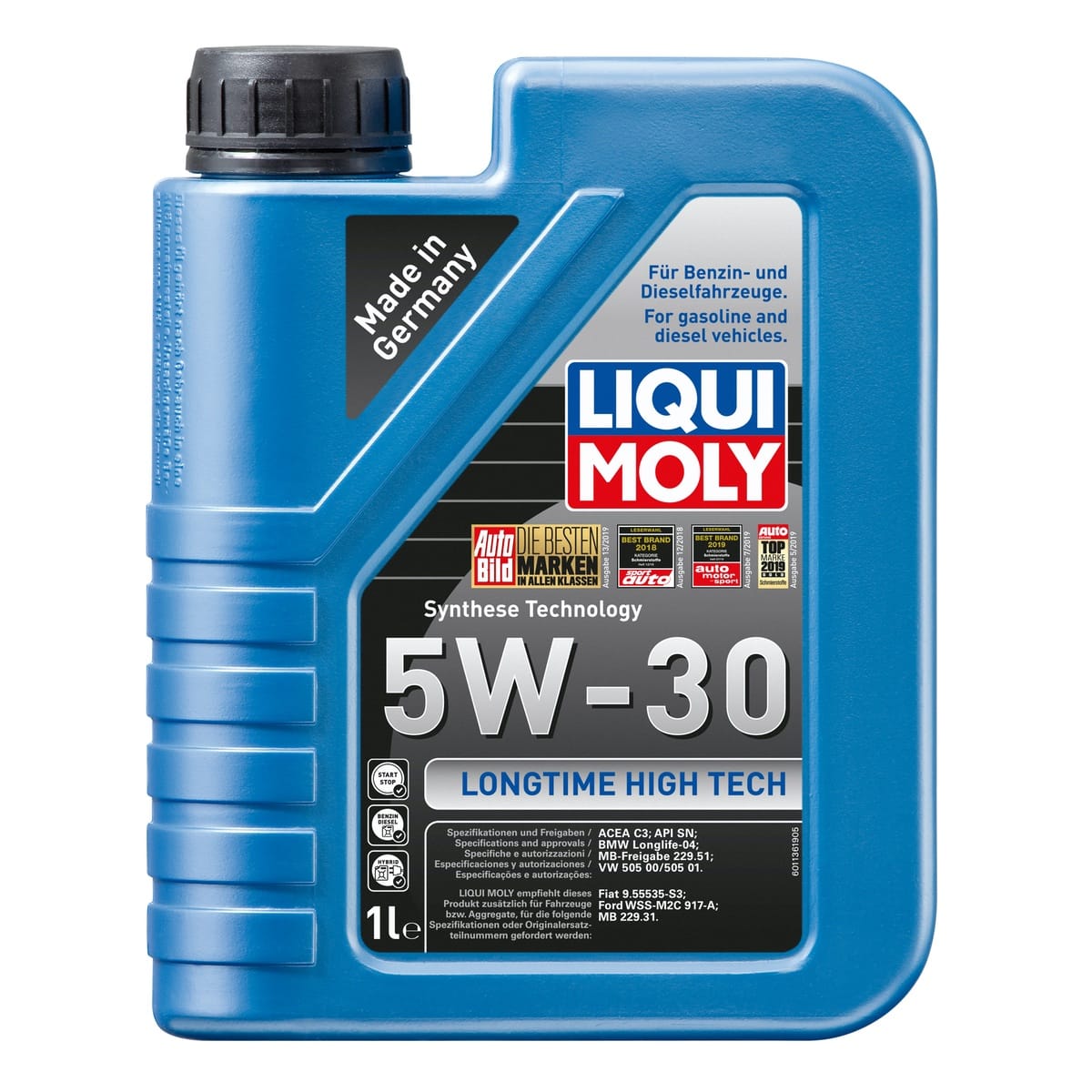 Liqui Moly Longtime High Tech 5W30 Motor Yağı (1 Litre) - 9506 - KolayOto