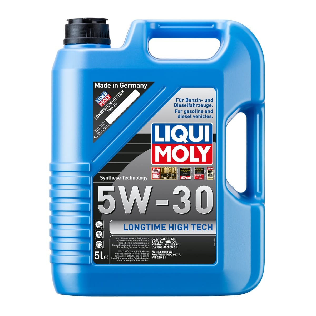 Liqui Moly Longtime High Tech 5W30 Motor Yağı (5 Litre) - 9507 - KolayOto