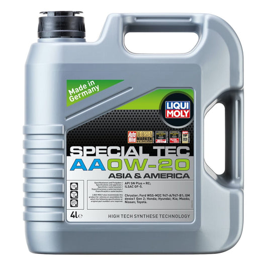 Liqui Moly Special Tec AA 0W20 Motor Yağı (4 Litre) - 9705 - KolayOto