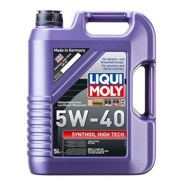 Liqui Moly Synthoil High Tech 5W40 Motor Yağı (5 Litre) - 1856 - KolayOto