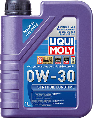 Liqui Moly Synthoil Longtime 0W30 Motor Yağı (1 Litre) - 8976 - KolayOto
