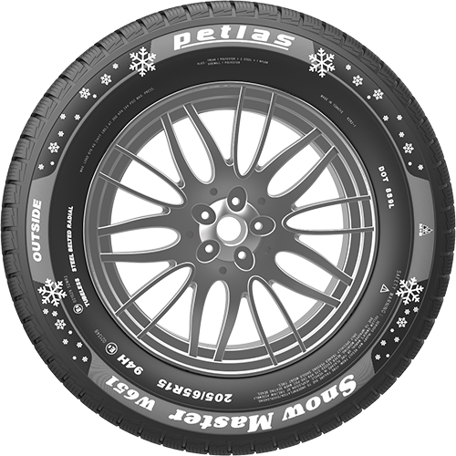 Petlas Snowmaster W651 245/40R18 97V RF M+S 3PMSF - KolayOto